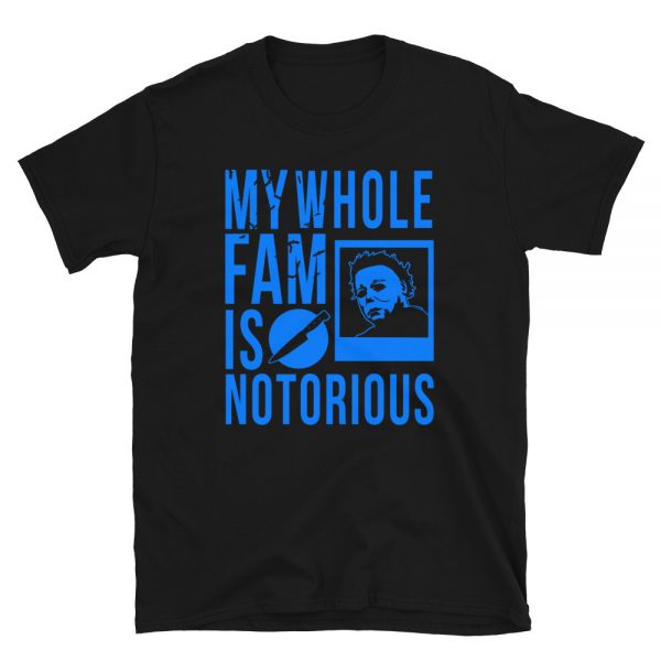 Michael Short-Sleeve T-Shirt (Black/Royal Blue)