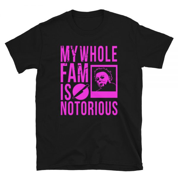 Michael Short-Sleeve T-Shirt (Black/Pink)