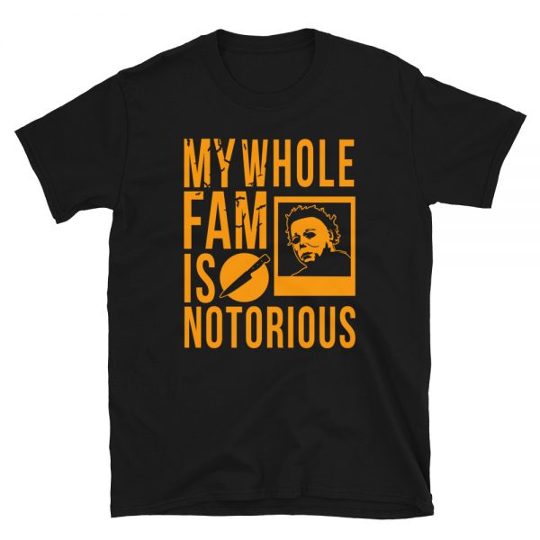 Michael Short-Sleeve T-Shirt (Black/Orange)