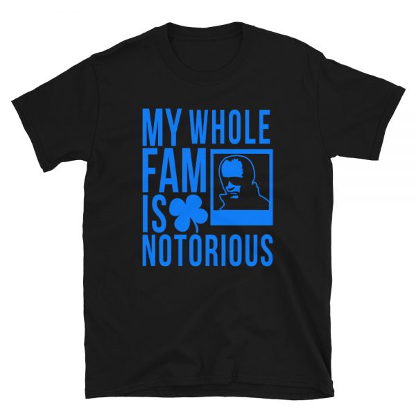 Whitey Short-Sleeve T-Shirt (Black/Royal Blue)