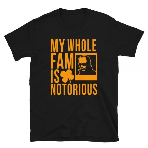 Whitey Short-Sleeve T-Shirt (Black/Orange)