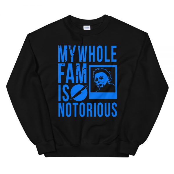 Michael Sweatshirt (Black/Royal Blue)