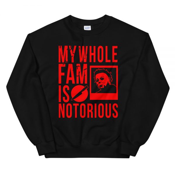 Michael Sweatshirt (Black/Red)
