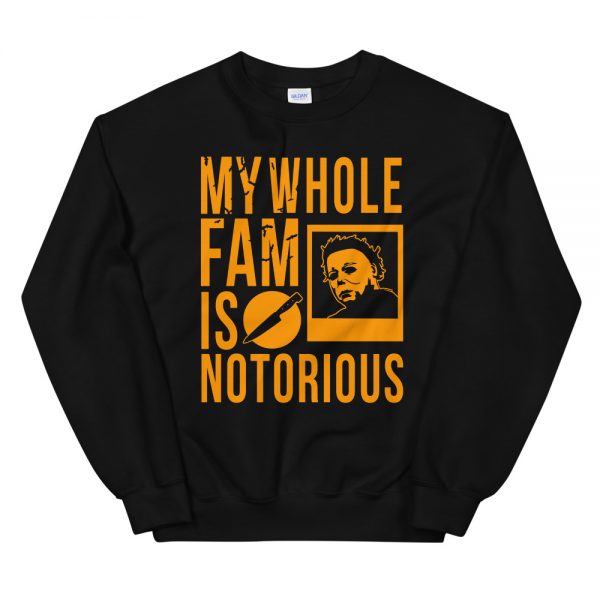 Michael Sweatshirt (Black/Orange)
