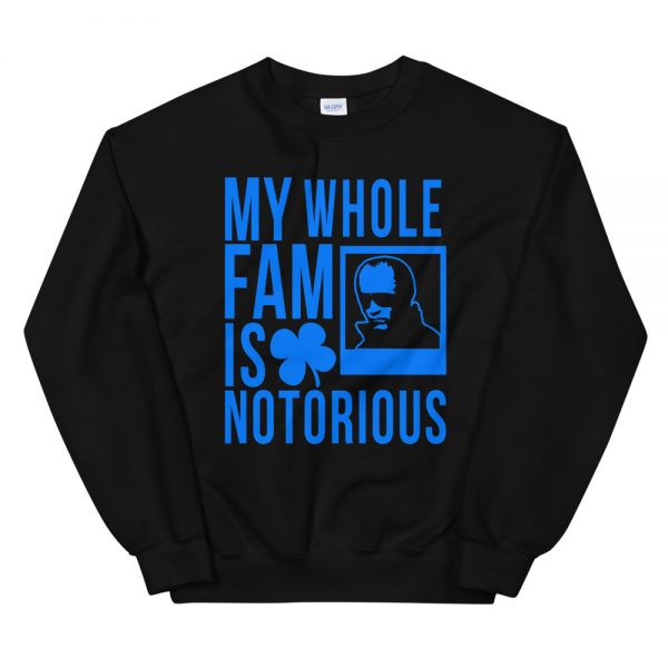 Whitey Sweatshirt (Black/Royal Blue)