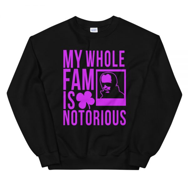 Whitey Sweatshirt (Black/Purple)