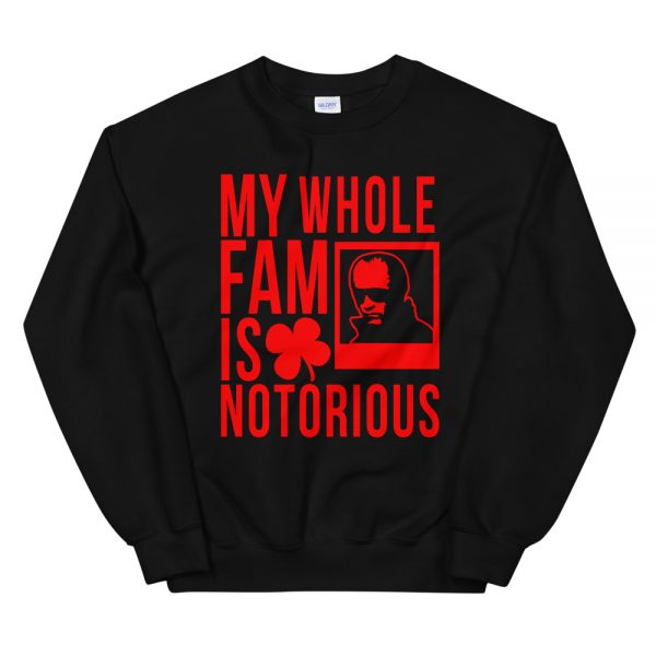 Whitey Sweatshirt (Black/Red)