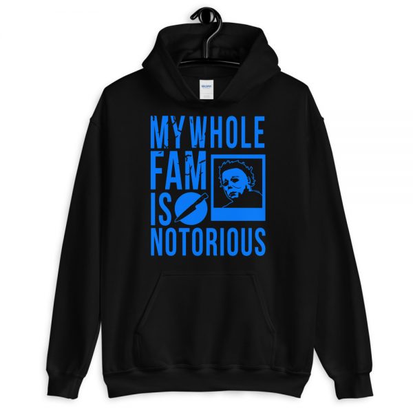 Michael Hoodie (Black/Royal Blue)