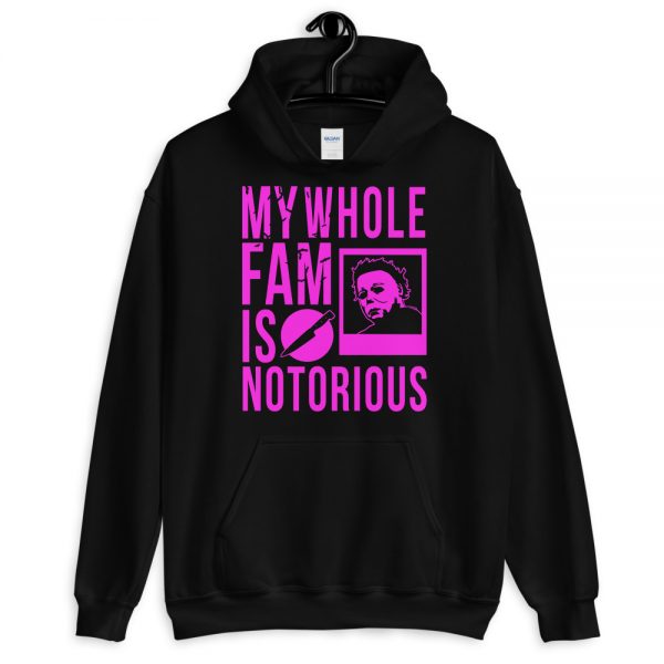 Michael Hoodie (Black/Pink)