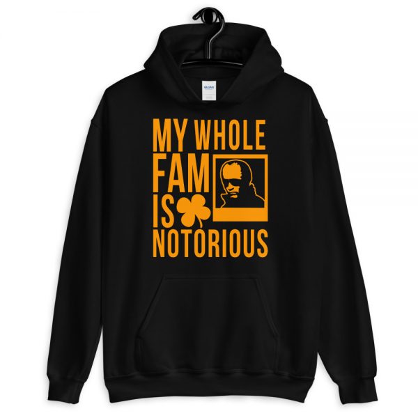 Whitey Hoodie (Black/Orange)
