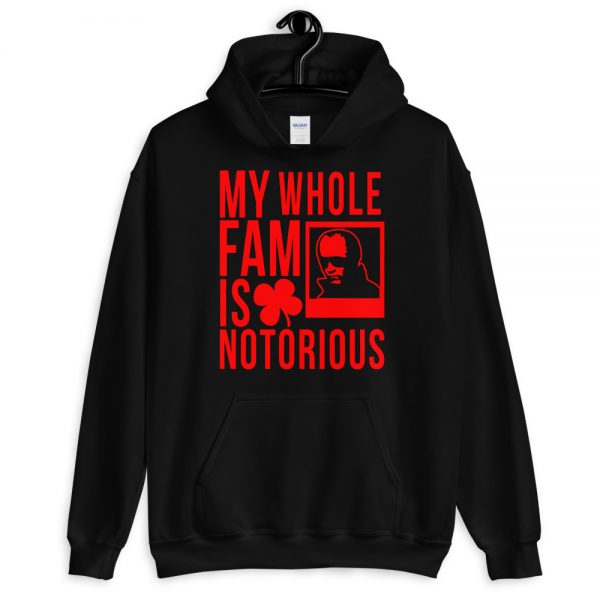 Whitey Hoodie (Black/Red)