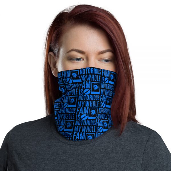 Notorious Michael Neck Gaiter (Black/Royal Blue)
