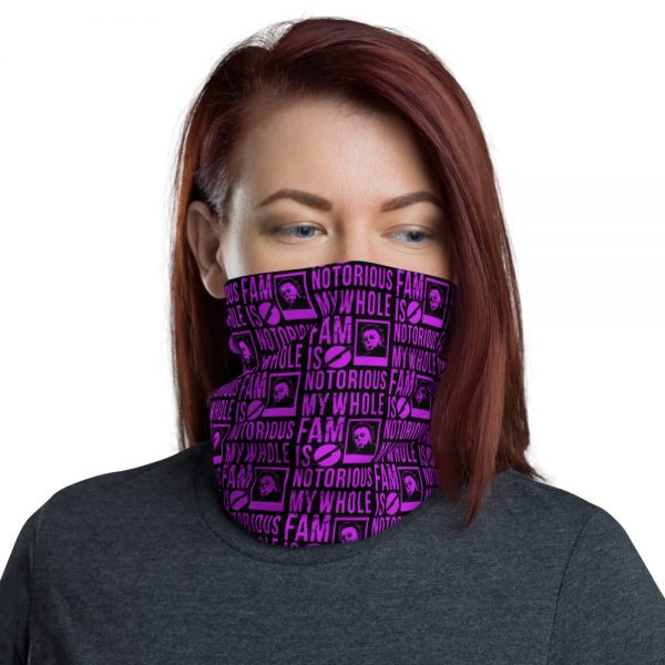 Notorious Michael Neck Gaiter (Black/Purple)