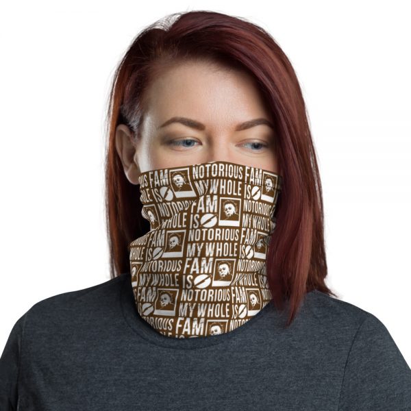 Notorious Michael Neck Gaiter (Brown/White)
