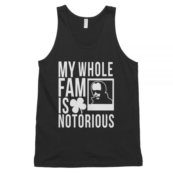 Notorious Whitey Classic Tank Top (Black/White)