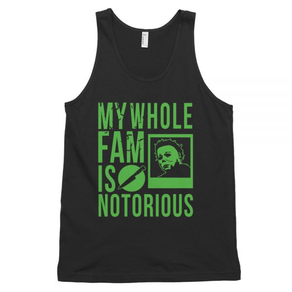 Notorious Michael Classic Tank Top (Black/Green)