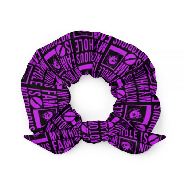 Notorious Michael Scrunchie (Black/Purple)