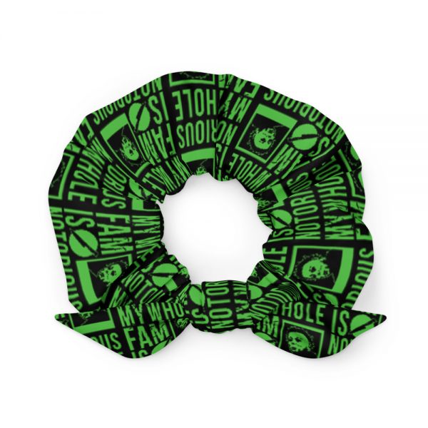 Notorious Michael Scrunchie (Black/Green)