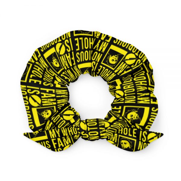 Notorious Michael Scrunchie (Black/Yellow)