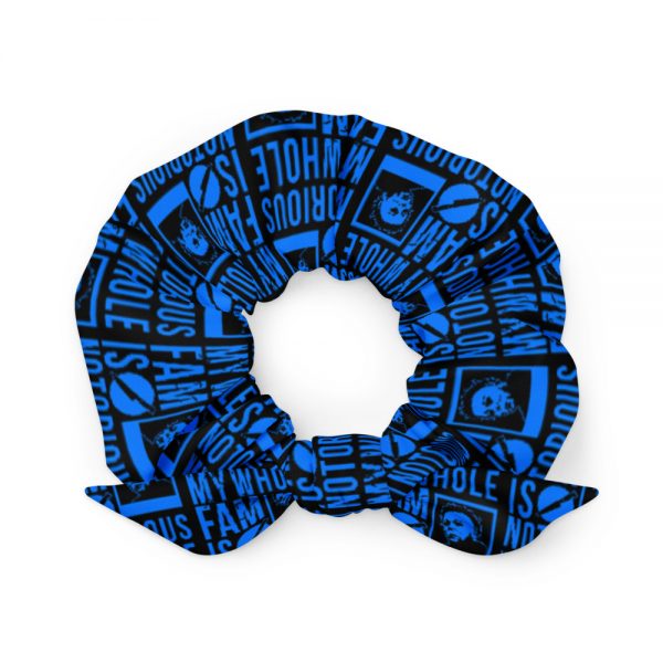Notorious Michael Scrunchie (Black/Blue)