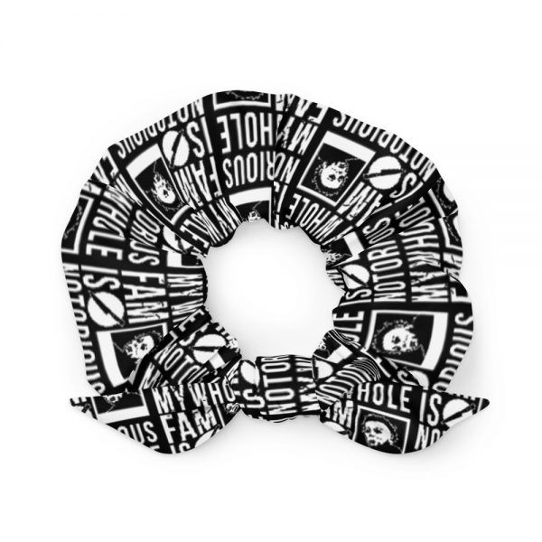Notorious Michael Scrunchie (Black/White)