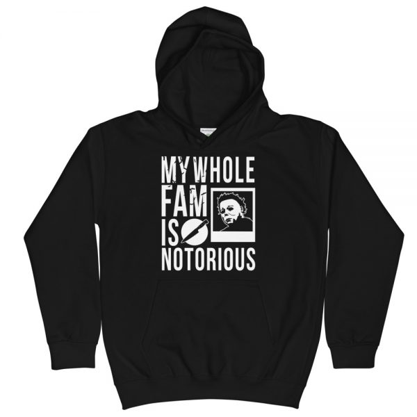 Notorious Michael Kids Hoodie (Black/White)
