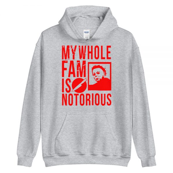 Michael Hoodie (Gray/Red)