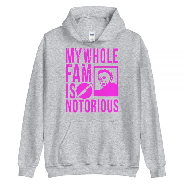 Michael Hoodie (Gray/Pink)