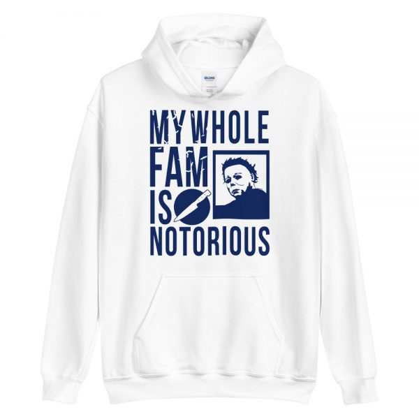 Michael Hoodie (White/Navy)