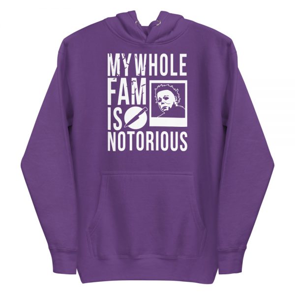 Michael Hoodie (Purple/White)